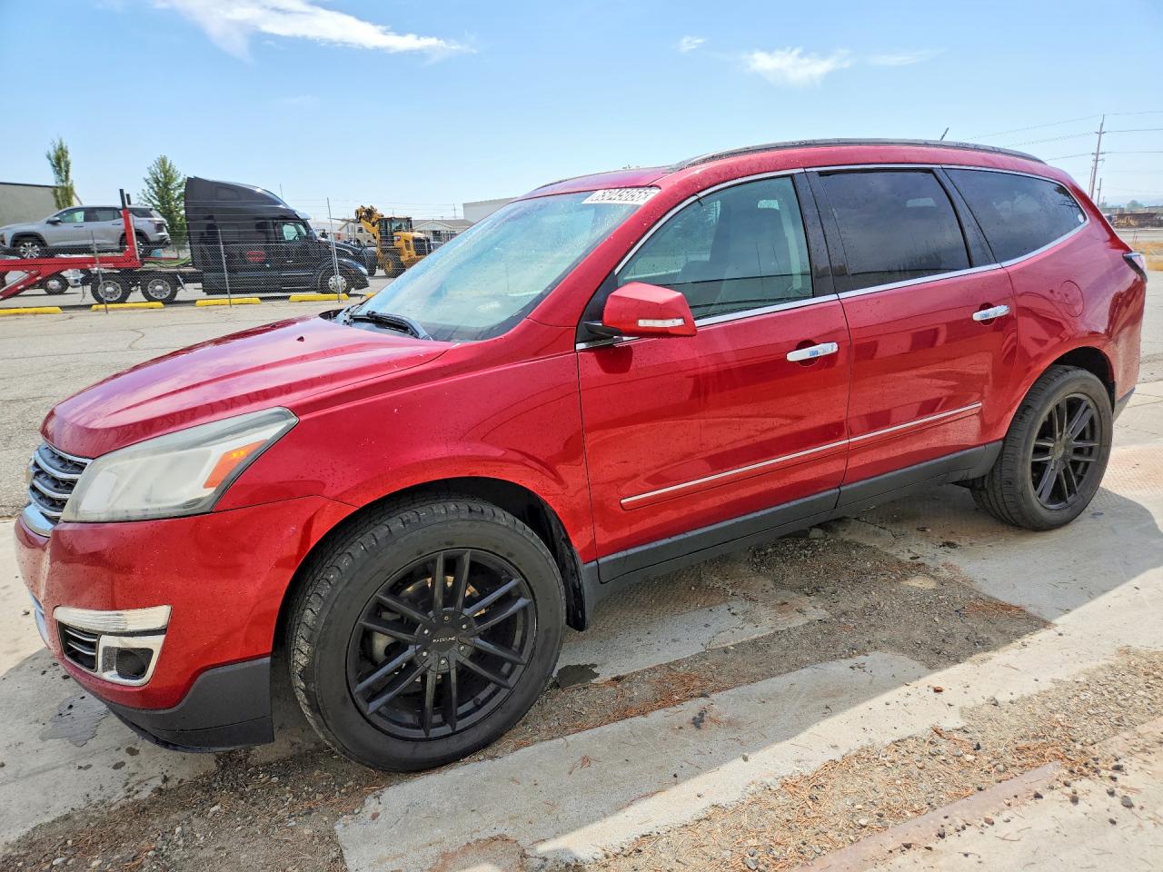 2014 CHEVROLET TRAVERSE LTZ — Front 3/4