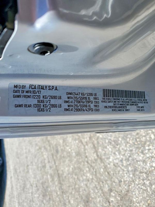 2018 RAM PROMASTER CITY SLT