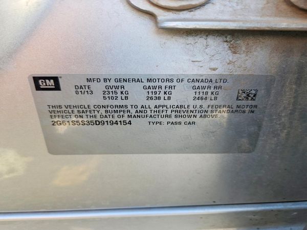 2013 CADILLAC XTS