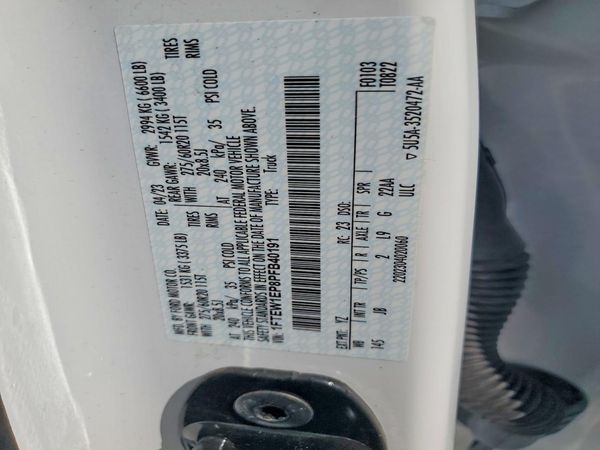 2023 FORD F150