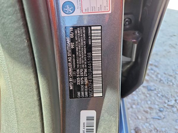 2018 MERCEDES-BENZ E E300