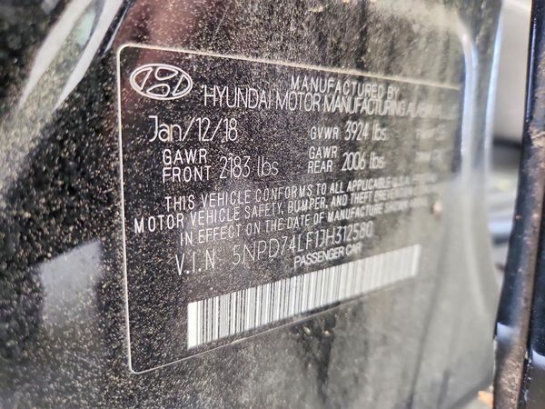 2018 HYUNDAI ELANTRA