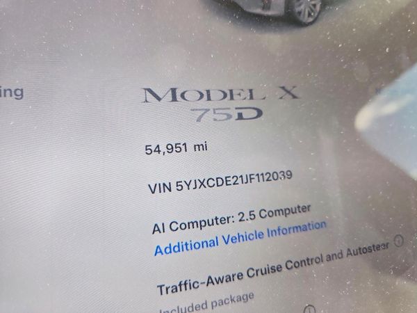 2018 TESLA MODEL X