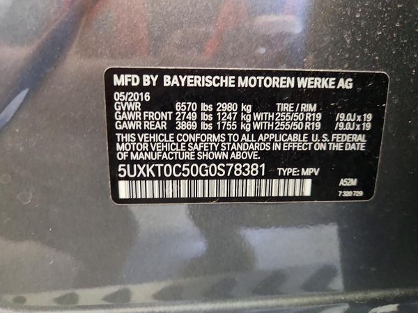 2016 BMW X5 xDrive40e