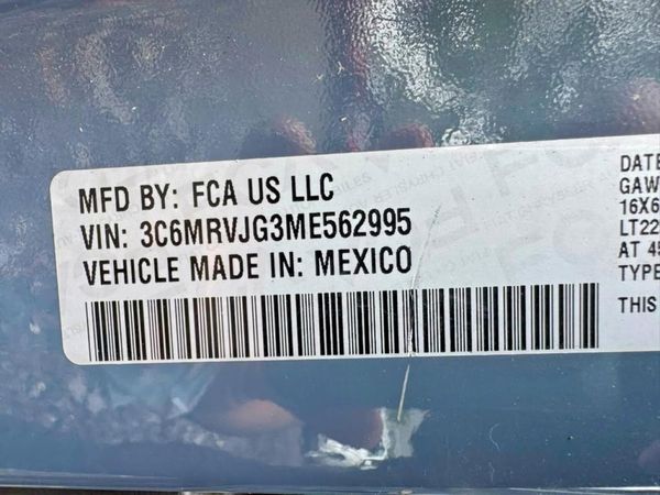 2021 RAM PROMASTER 3500