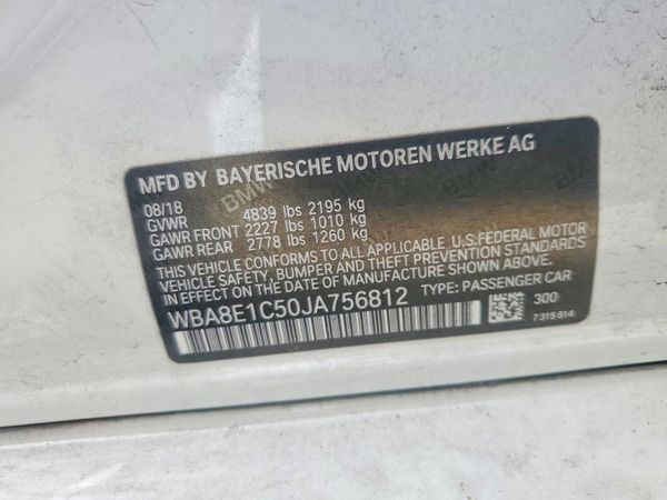 2018 BMW 330E