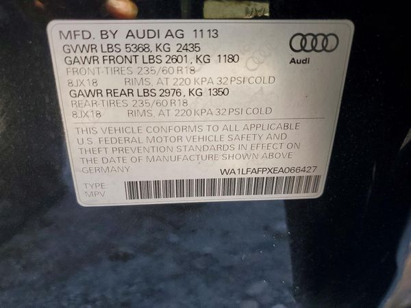 2014 AUDI Q5