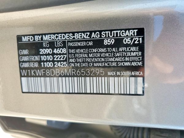 2021 MERCEDES-BENZ C