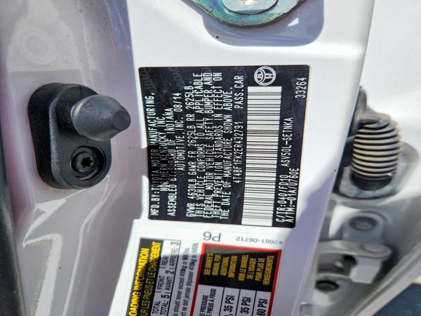 2014 TOYOTA CAMRY