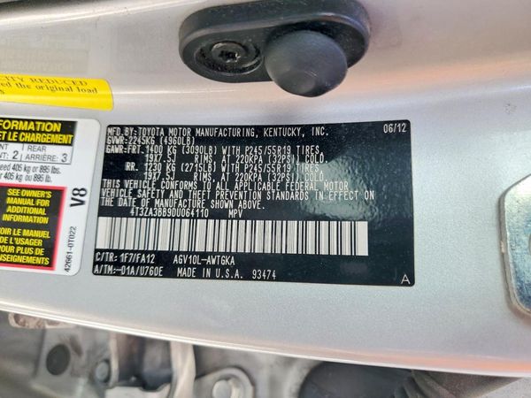 2013 TOYOTA VENZA