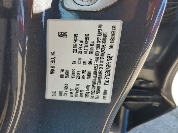 2023 TESLA MODEL 3