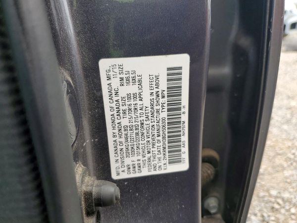 2016 HONDA CRV LX