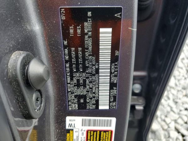 2024 TOYOTA HIGHLANDER