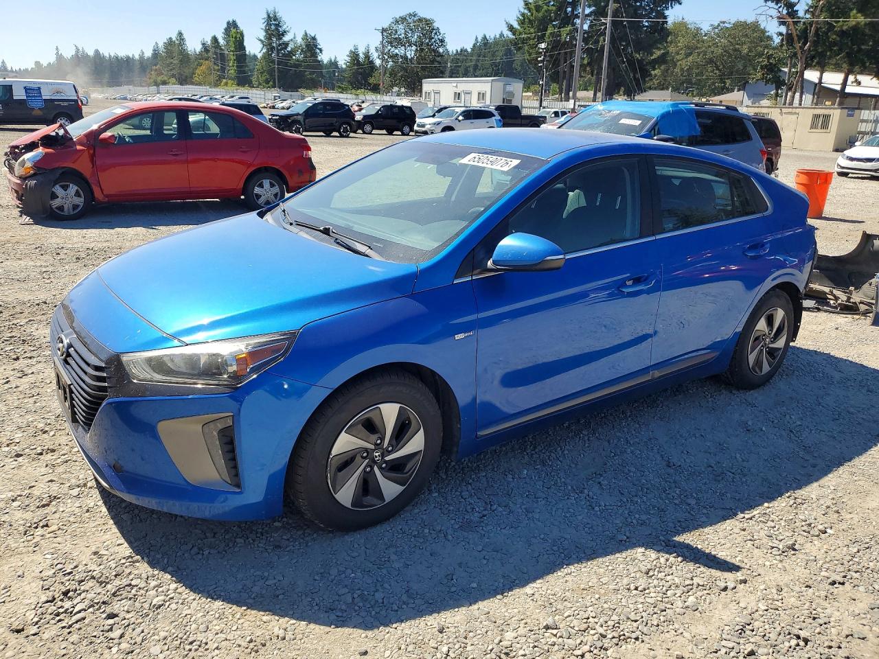2017 HYUNDAI IONIQ Blue