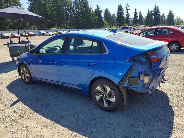 2017 HYUNDAI IONIQ Blue