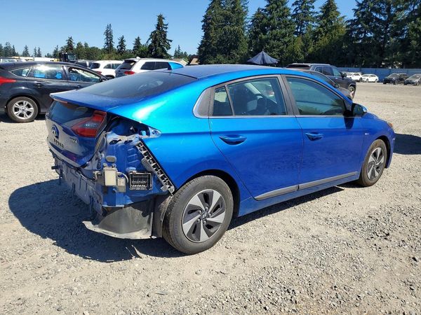 2017 HYUNDAI IONIQ Blue