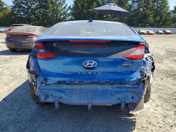 2017 HYUNDAI IONIQ Blue