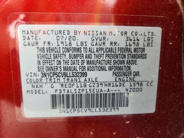 2020 NISSAN KICKS