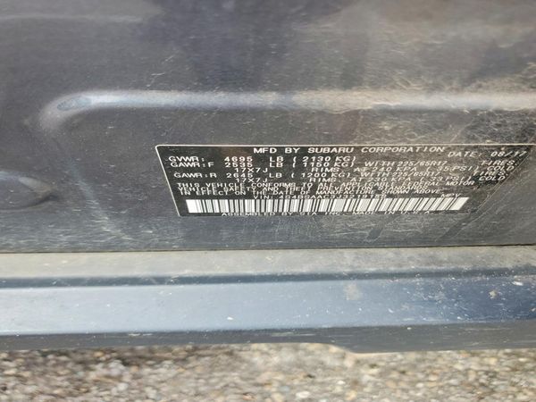2018 SUBARU OUTBACK Base