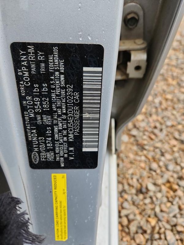 2013 HYUNDAI ACCENT GLS Premium/ SE