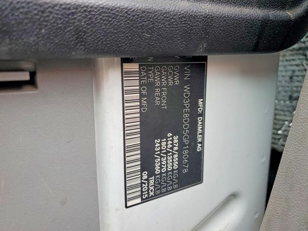 2016 MERCEDES-BENZ SPRINTER