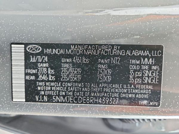 2024 HYUNDAI TUCSON
