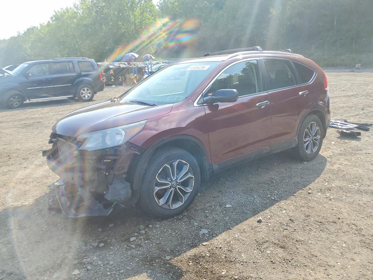 2014 HONDA CRV LX — Front 3/4