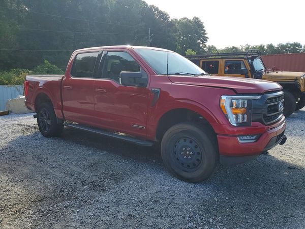 2022 FORD F150 SuperCrew — Passenger 3/4