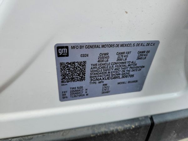 2024 CHEVROLET EQUINOX LT (1LT)