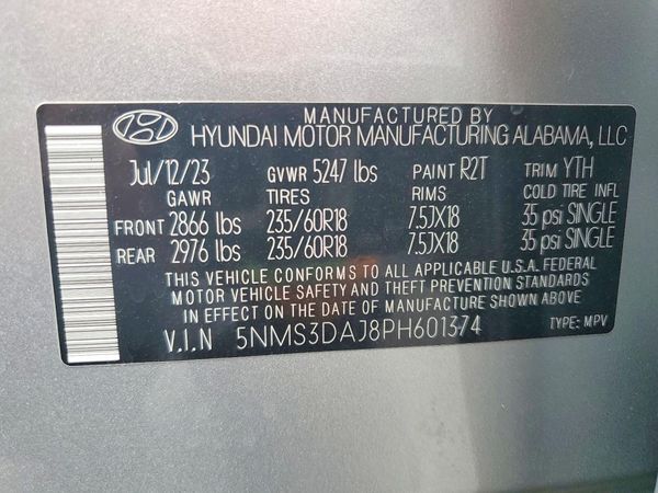 2023 HYUNDAI SANTA FE SEL Premium