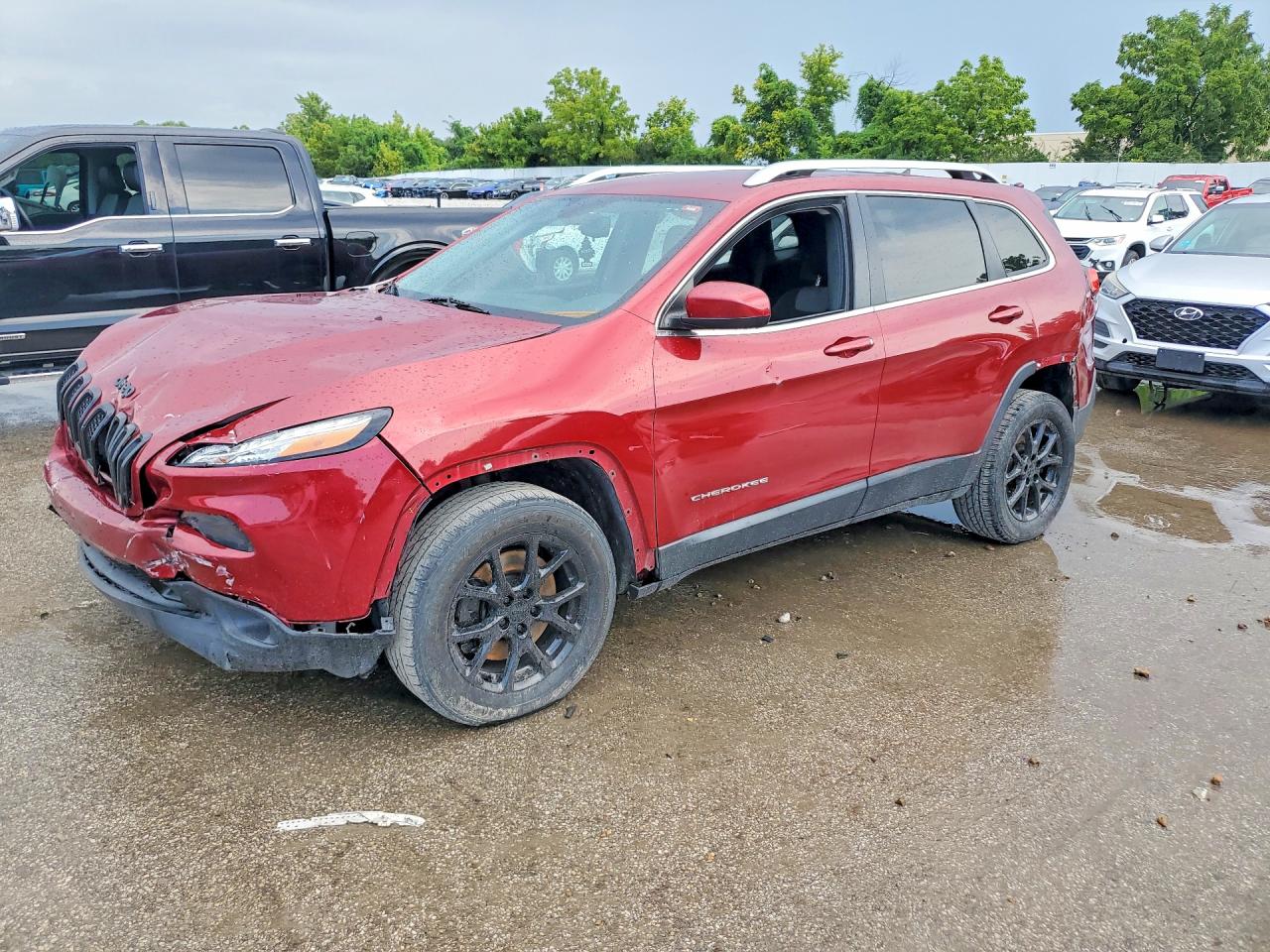 2014 JEEP GRAND CHER Latitude — Front 3/4