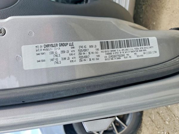 2015 DODGE GRAND CARAVAN SE