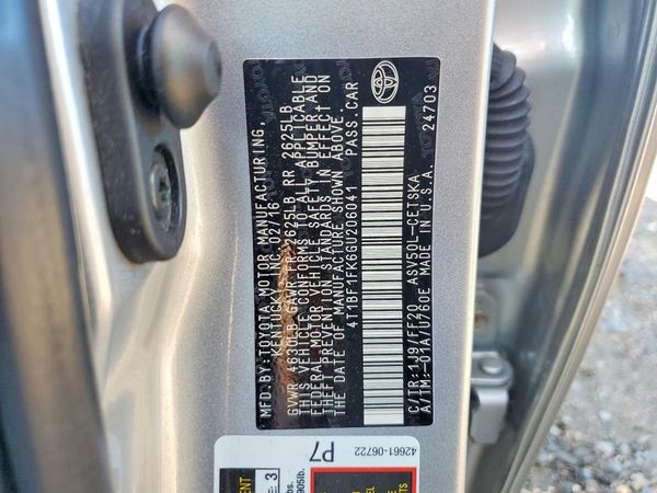2016 TOYOTA CAMRY