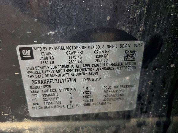 2018 CHEVROLET EQUINOX LS