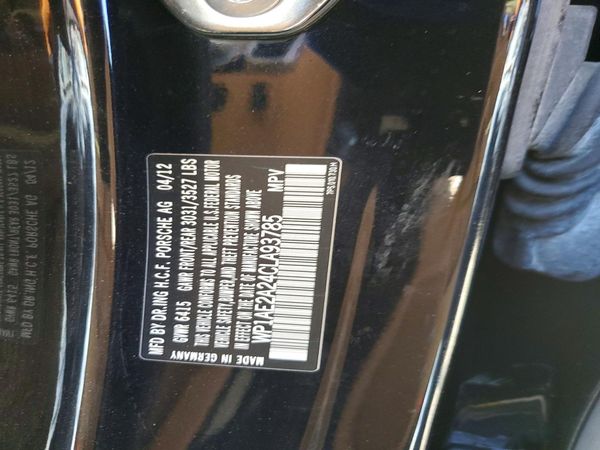 2012 PORSCHE CAYENNE S Hybrid