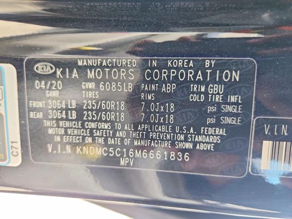 2021 KIA SEDONA