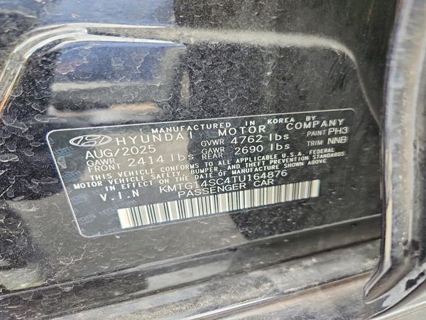 2026 GENESIS G70 2.5T RWD