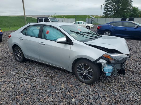2018 TOYOTA COROLLA L/LE/SE/XLE/XSE — Passenger 3/4