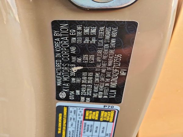 2015 KIA SOUL GL(Middle-low grade)