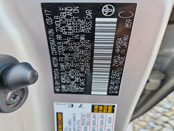 2017 TOYOTA PRIUS Three/Four/Four Adv