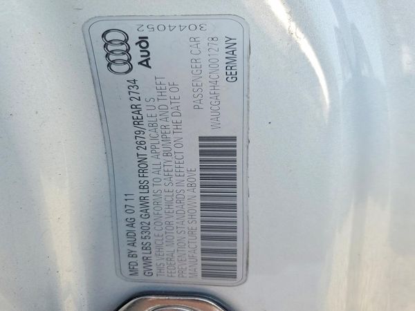 2012 AUDI S5 quattro Premium Plus