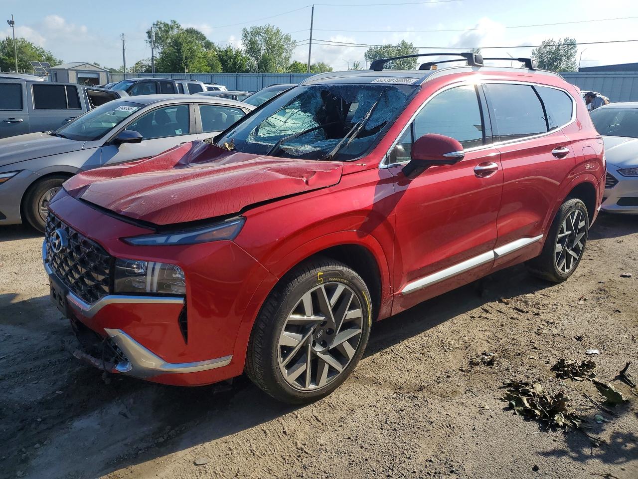 2021 HYUNDAI SANTA FE Calligraphy — Front 3/4