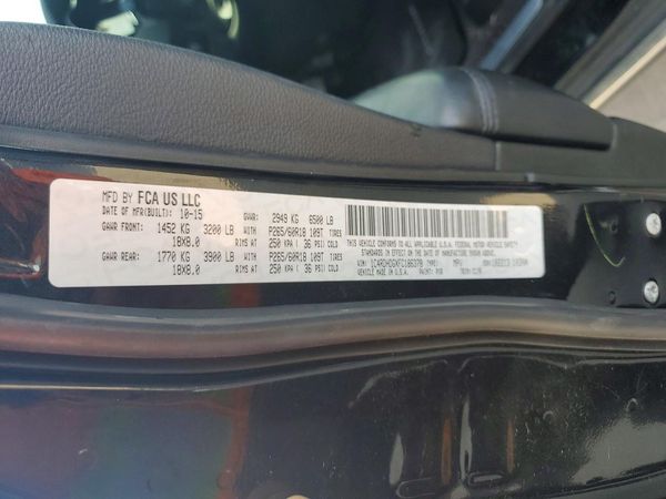 2015 DODGE DURANGO Limited