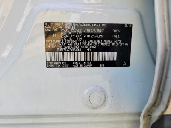 2015 TOYOTA RAV4 XLE (M Grade)