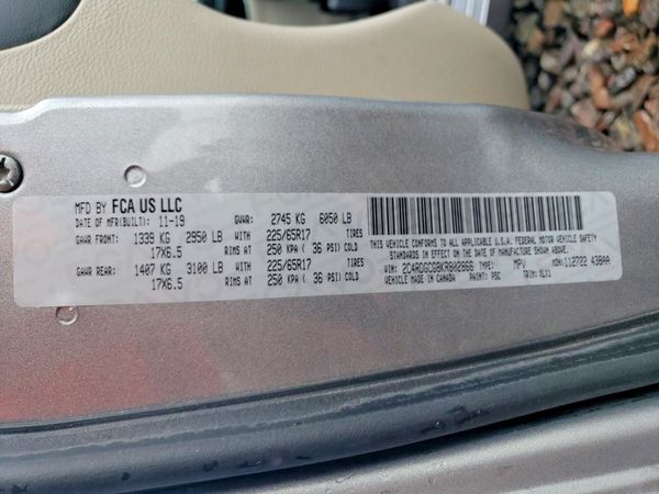 2019 DODGE GRAND CARAVAN SXT