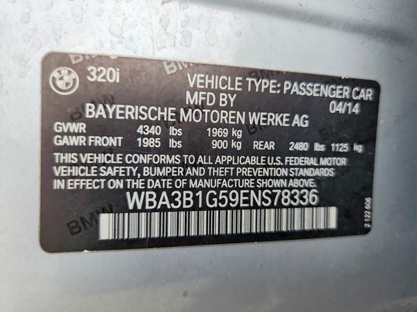 2014 BMW 320 SA