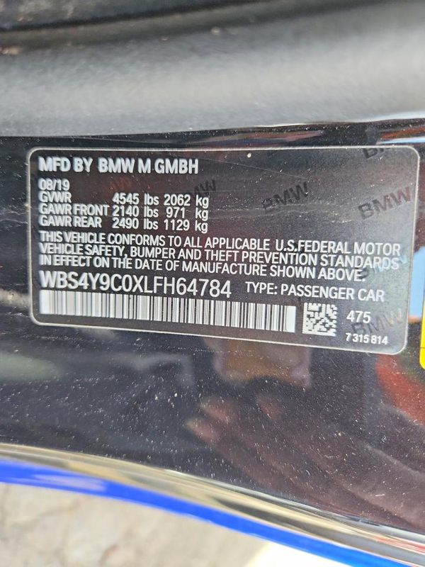 2020 BMW M4