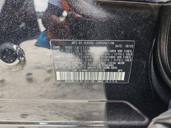 2024 SUBARU ASCENT