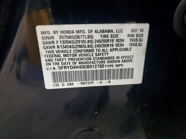 2016 ACURA MDX SH-AWD w/Tech
