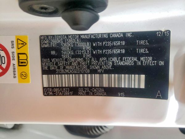 2016 LEXUS RX 350